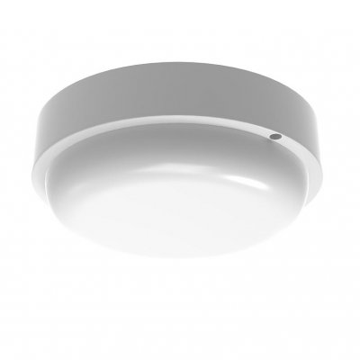 Св-к ЖКХ Gauss Elementary круг 15W 1100lm 4000K 160-260V IP65 D155*52мм бел с микровол сенс LED (126411215-S)