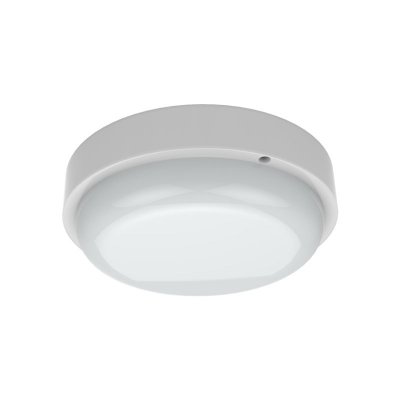 Св-к светодиодный Gauss LITE IP65 D140*51 8W 680lm 4000K ЖКХ круглый с оптико-акустическ. сенс. (126418208-S)