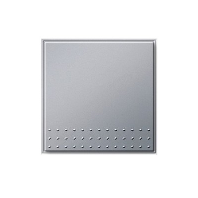 Gira TX-44 Алюминий Переключатель 1-клав нажимной в сборе с клавишей (клавиша с самовозвратом) (G12665)