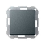 Gira S-55 Антрацит Выключатель 1-клавишный с самовозвратом (G12728)