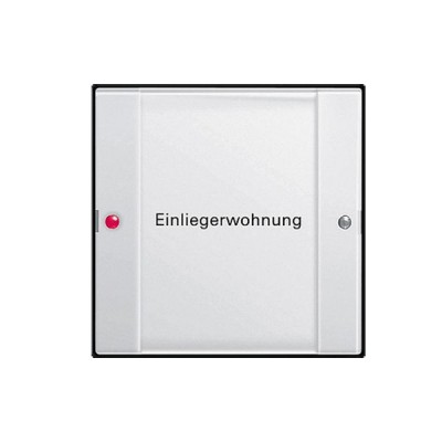 Gira S-55 Кнопка вызова 1-ая для внутренней станции, прозр клавиша (G1283100)