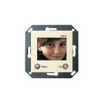 Gira S-55 Крем глянц ЖКИ-дисплей цветной для внутренней квартирной станции скрытого монтажа (G128601)