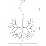 Подвесной светильник Divinare 1291/03 SP-45 