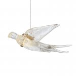 Подвесной светильник 12966-1P clear/gold