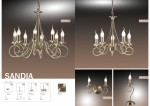Люстра подвесная Odeon light 1297/5 SANDIA