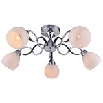 Потолочный светильник Escada 130/5PL E14*60W Chrome/Black