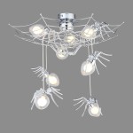 Потолочный светильник с пауками Divinare 1308/02 PL-8 RAGNO