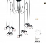 Подвесной светильник с пауками Divinare 1308/04 SP-7 RAGNO