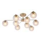 Люстра в стиле модерн 13105/9GD+WT WT+CL Экономсвет