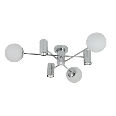 Люстра в стиле модерн 13106/3+3CR WT+CR Экономсвет