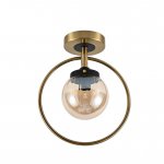 Люстра в стиле модерн 13108/1COP+BK TEA Экономсвет