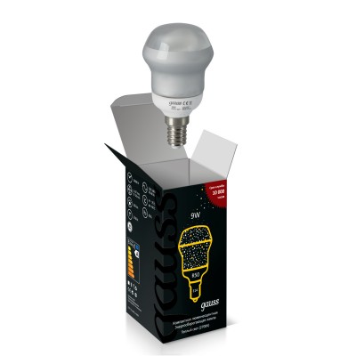 Лампа Gauss 131109 R50 220-240V 9W 2700K E14 Лампа Gauss 131109 R50 220-240V 9W 2700K E14