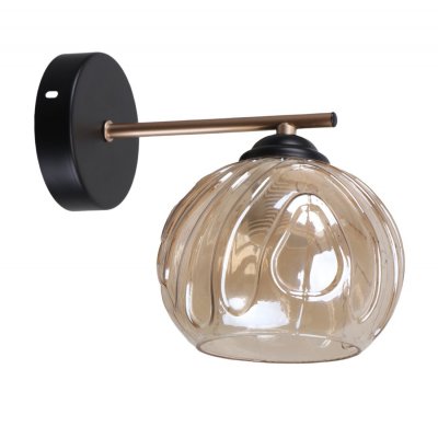 Светильник бра классическое 13116/1wCPGD+MBK BR Экономсвет