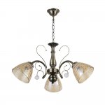 Люстра классическая 13119/3BRS AMB ЭкономСвет