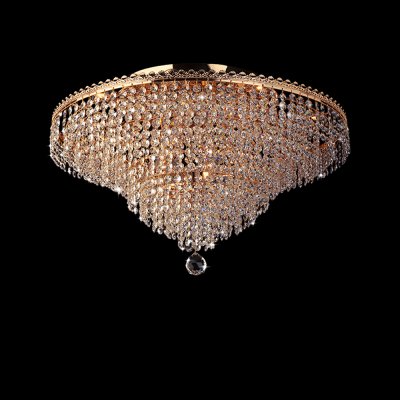 Люстра Eurosvet 1311/12 золото/прозрачный хрусталь