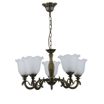 Люстра классическая 13122/5BRS WT ЭкономСвет Люстра классическая 13122/5BRS WT ЭкономСвет