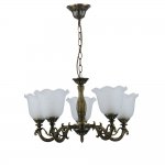 Люстра классическая 13122/5BRS WT ЭкономСвет