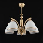 Люстра классическая 13136/5WG+FGD WT ЭкономСвет