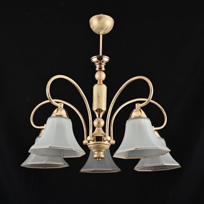 Люстра классическая 13140/5WG+FGD WT ЭкономСвет Люстра классическая 13140/5WG+FGD WT ЭкономСвет