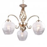 Люстра классическая 13142/3FGD WT+CL ЭкономСвет