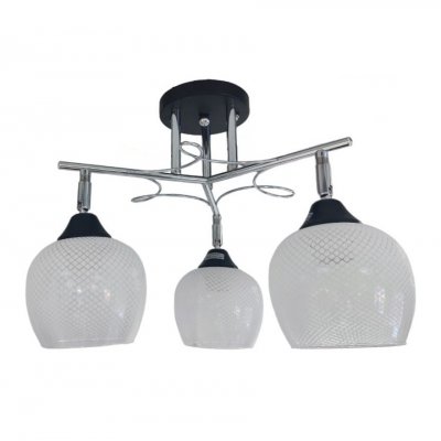 Люстра классическая 13149/3BK+CR WT ЭкономСвет