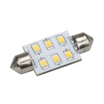Автолампа ARL-F37-6E White (10-30V, 6 LED 2835)