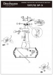 Светильник подвесной Divinare 1317/12 SP-5 Beata