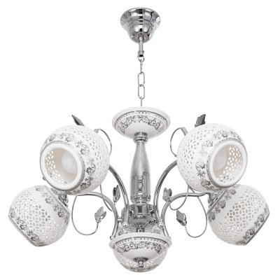 Люстра классическая Экономсвет 1317LM/5CR WT Люстра классическая Экономсвет 1317LM/5CR WT