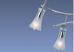 Люстра подвесная Odeon light 1327/4 ZAMIA