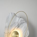 Настенный светильник CLAM Белый мрамор ImperiumLoft 133214-22
