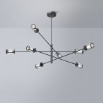 Дизайнерская люстра SKELBY H32 Black/Transparent ImperiumLoft 133224-22