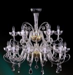 Люстра хрустальная Bohemia Ivele 1333/12+6/380/G