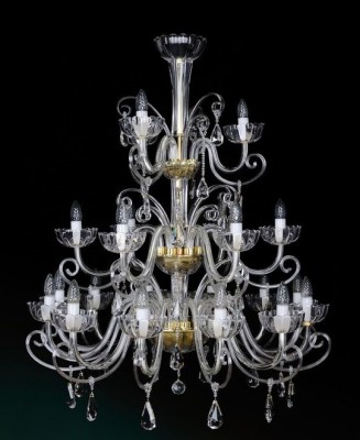 Люстра хрустальная Bohemia Ivele 1333/12+6+3/380/G