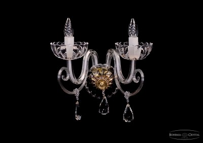 Светильник настенный бра Bohemia Ivele 1333/2/G
