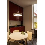 133341 SLV SPHERA LED 45 светильник подвесной с LED 13Вт, 2700K, 800лм, белый глянцевый