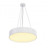 SLV 133791 MEDO PRO 40 Deckenleuchte, rund, weiss, T5 40W