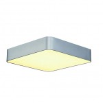 SLV 133824 MEDO 60 SQUARE Deckenleuchte, eckig, silbergrau, 4xT5 24W