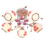 Потолочный светильник Экономсвет 1339YX/5WT+FGD WT