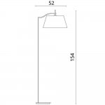 Торшер Divinare 1341/02 PN-1 SOPRANO