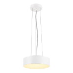 SLV 135021 MEDO 28 LED Deckenleuchte, weiss, optional abpendelbar