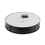 SLV 135110 MEDO 60 LED Einbauleuchte, mit Rahmen, schwarz