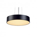 SLV 135120 MEDO 60 LED Deckenleuchte, schwarz, optional abpendelbar