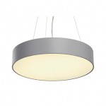 SLV 135124 MEDO 60 LED Deckenleuchte, silbergrau, optional abpendelbar