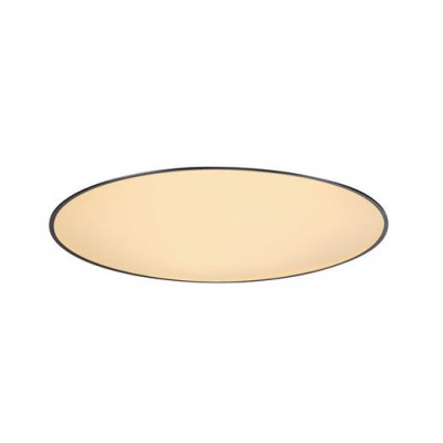 SLV 135160 MEDO 90 LED Einbauleuchte, mit Rahmen, schwarz