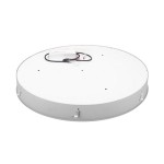 SLV 135164 MEDO 90 LED Einbauleuchte, mit Rahmen, silbergrau