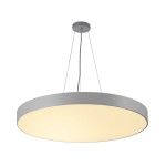 SLV 135174 MEDO 90 LED Deckenleuchte, silbergrau, optional abpendel- bar