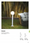 Уличный светильник Ideal lux GREEN PT1 BIG (135786)