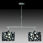 Люстра подвесная Mantra 1358 MOON BLACK