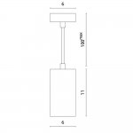 Светильник подвесной Divinare 1359/02 SP-1 GAVROCHE SOTTO