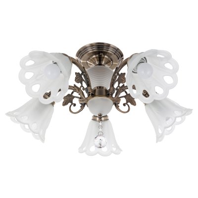 Люстра классическая Экономсвет 13607/5AB WT